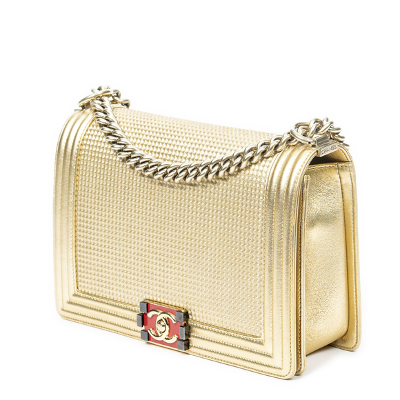 Chanel Medium Boy Cube Flap - Picture 2 of 9